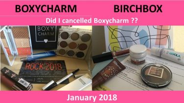 Birchbox & Boxycharm: January 2018 Item I received