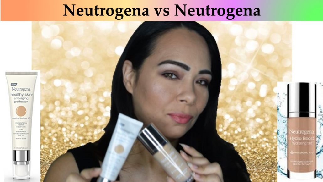 Makeup Battle: Neutrogena Hydro Boost vs Neutrogena Healthy Skin