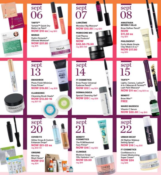Ulta 21 Days of Beauty Fall 2018 – Sept 12 Offers (Dermablend, Too Faced, Lorac)