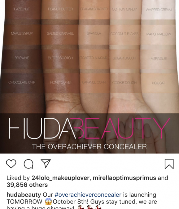 Huda Beauty The Overachiever High Coverage Concealer