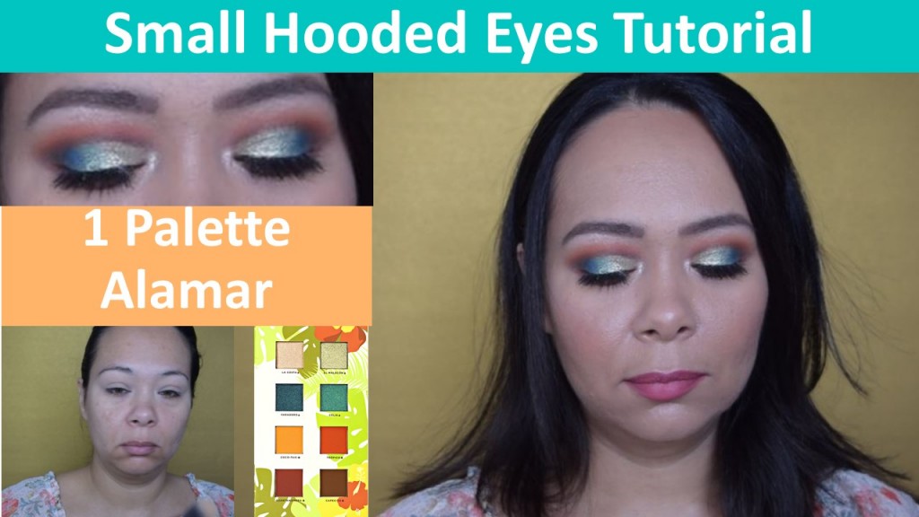 Small Hooded Eyeshadow Tutorial (using 1 Palette)