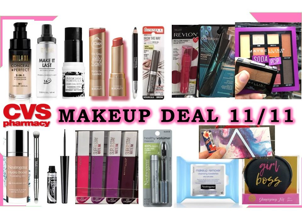 CVS Makeup Best Deal starts 11/11/18 (as low as FREE)