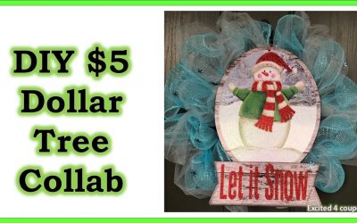 DIY – Dollar Tree $5 Decoration (Wreath)