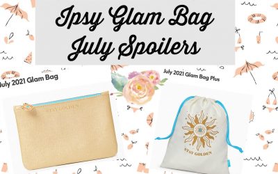 Ipsy Glam Bag July 2021 Spoilers (Tarte, Marc Anthony, First Aid Beauty and more)