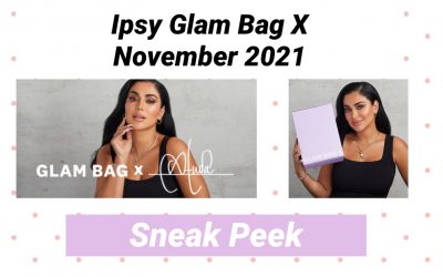 Ipsy Glam Bag X November 2021 Spoilers