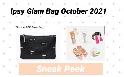 Ipsy Glam Bag October 2021 Spoilers ( Murad, Tatcha and more)