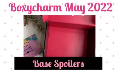 Boxycharm Base Box May 2022 First Box Reveal RV $145