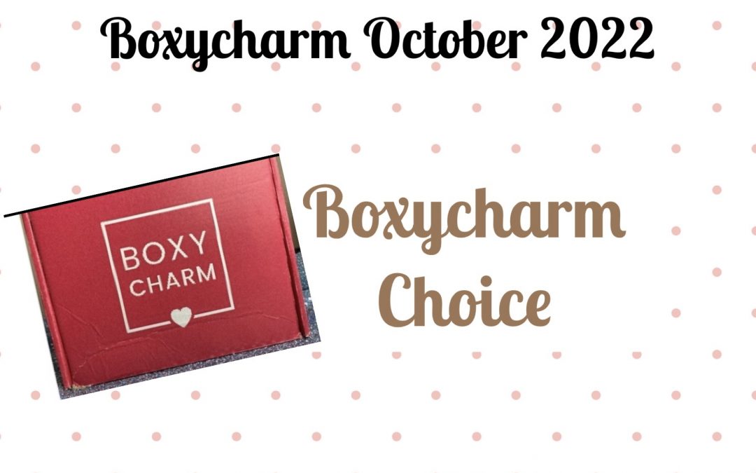 Boxycharm Base Box October 2022 Choice is Now OPEN