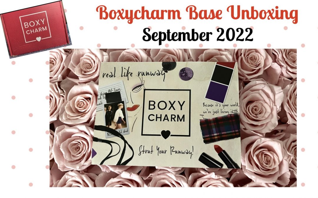 Boxycharm Base Box September 2022 Unboxing