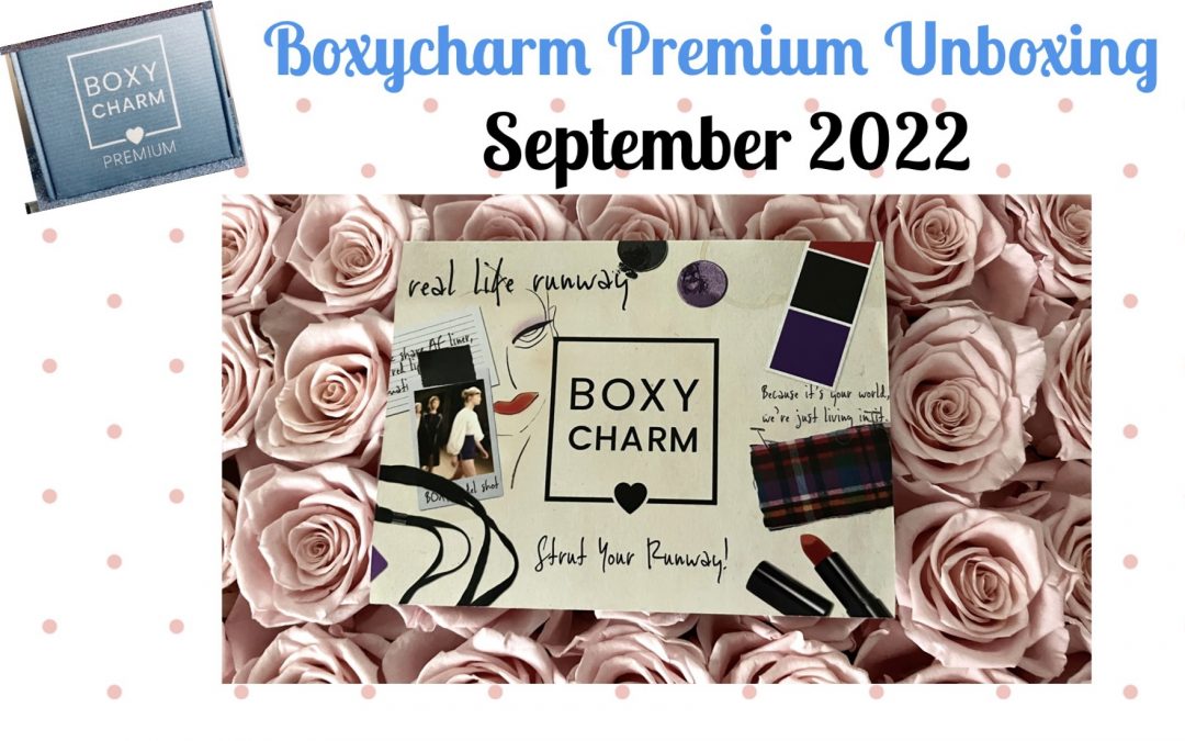 Boxycharm Premium Box September 2022 Unboxing