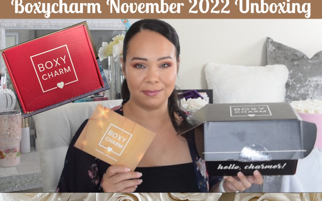Boxycharm Base Box November 2022 Unboxing (video included)