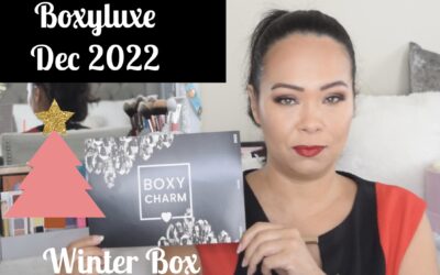Boxycharm Boxyluxe Box December 2022 Unboxing